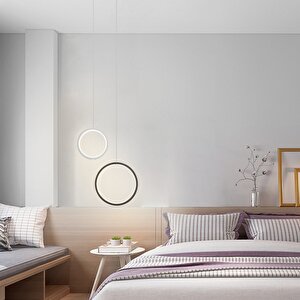 Apliqa Yatak Başı Sarkıt Led Avize Ø25-20cm 25watt