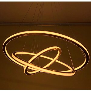 Skygarden Geniş Mekanlar Sarkıt Led Avize  Ø80-60-40 Cm 205watt