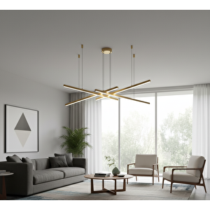 Astrail Sarkıt Led Avize 72 Watt 100 Cm