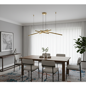 Astrail Sarkıt Led Avize 72 Watt 100 Cm