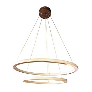 Skygarden İkili Sarkıt Led Avize Ø60-40 Cm 113watt