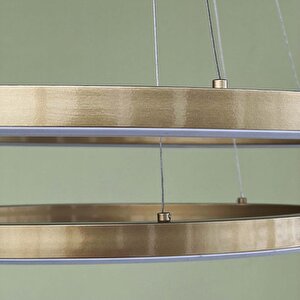 Sarkıt Led Avize Pot II 60cm Gold