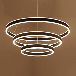 Double Light Çift Yön Led Avize Ø100-80-60 Cm 272 Watt