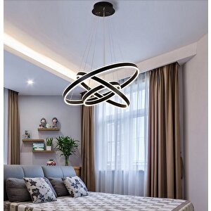 Double Light Çift Yön Led Avize Ø100-80-60 Cm 272 Watt