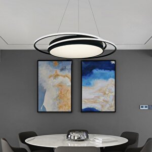 Birmingham Salto Plafonyer Sarkıt Led Avize 78*70cm 140 Watt