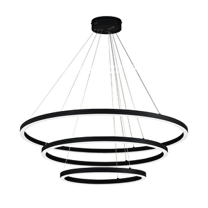 Sarkıt Led Avize Pot Ø80-60-40 Cm  103 Watt