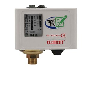 Element 5-16 Bar Presostatlar Basınç Şalteri 1/4'' Bağlantı (basınç Kontrol Cihazı)
