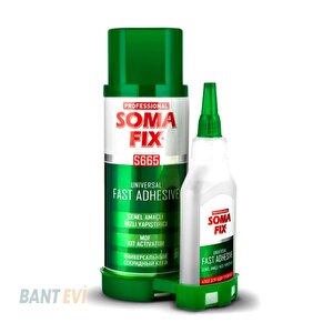 Hızlı Yapıştırıcı 400ml+100gr S665 Mdf Kit Soma Fix