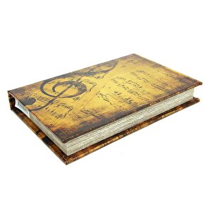 Kutu Kitap Nota Kitap Kutusu Dekoratif Hediyelik