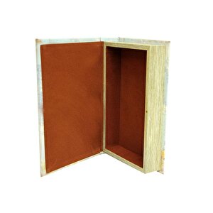 Kutu Kitap Aynalı Bisiklet Dekoratif Hediyelik