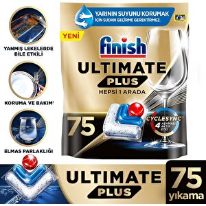 Ultimate Plus 75 Kapsül Bulaşık Makinesi Deterjanı Tableti (1 X 75 Kapsül)