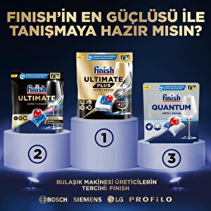 Finish Ultimate Plus 75 Kapsül Bulaşık Makinesi Deterjanı Tableti (1 X 75 Kapsül)