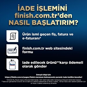 Finish Ultimate Plus 75 Kapsül Bulaşık Makinesi Deterjanı Tableti (1 X 75 Kapsül)