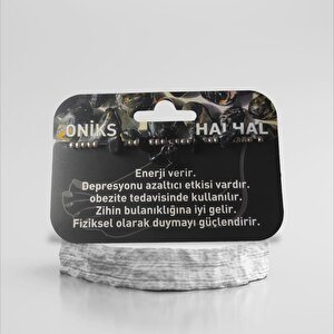 Oniks Taşı Halhal Doğal Taş Bileklik Hal Hal  Ayarlanabilir İpli Siyah Taşlı Kristalize Kırık Taş Şifalı Halhal Bileklik