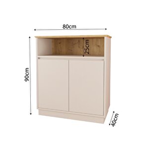 Bimossa Y0070 Mono Çok Amaçlı Dolap