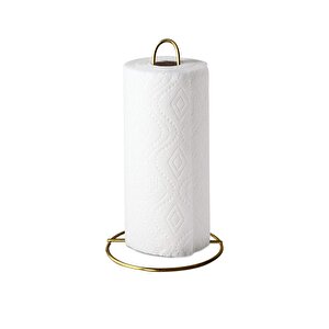 Dekoratif Metal Gold Kağıt Havluluk Peçetelik Tezgah Üstü Kağıt Havluluk Gold Renk