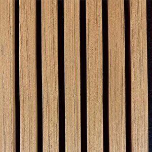 Akustik Duvar Paneli / Teak / 1. Kalite Mdf / 1.kalite Keçe