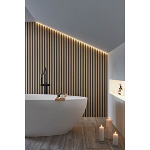 Akustik Duvar Paneli / Teak / 1. Kalite Mdf / 1.kalite Keçe