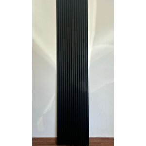 Akustik Duvar Paneli / 60x280 / Siyah / 5 Mm Keçe / 9 Mm Çıta