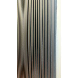 Akustik Duvar Paneli / 60x280 / Siyah / 5 Mm Keçe / 9 Mm Çıta