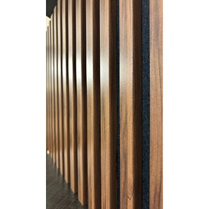 Akustik Duvar Paneli / Ceviz / 1. Kalite Mdf / 1.kalite Keçe