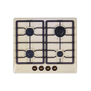 Vintage Rusti̇k Ivory Ankastre Set
