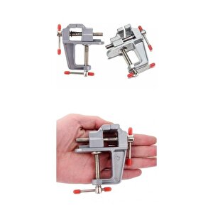 Elaletionline Mini Masa Tezgah Hobi Mengenesi Sabitleme Sıkıştırma Aparat 30mm