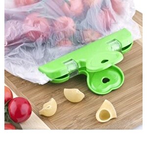 Elaletionline Pratik Torba Paket Ve Poşet Kapatıcı Kilitli Klips Mandal (k0)