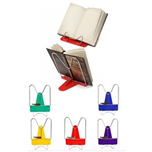 Elaletionline Portatif Ayarlanabilir Metal Kitap Okuma Standı Aparatı Aleti