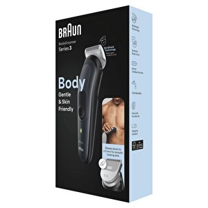 Braun Bodygroomer 3 Bg 3350 Skinshield Teknolojisi, 3 Ek Parçalı Vücut Bakım Seti