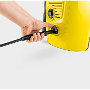 Karcher K4 130 Bar Yüksek Basıçlı Araç Yıkama Makinesi 1800 W + Şampuan + Köpük Püskürtme Aparatı + Bakım Spreyi Seti