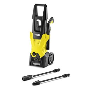 Karcher K3 120 Bar Yüksek Basıçlı Araç Yıkama Makinesi 1600 W + Şampuan + Köpük Püskürtme Aparatı + Bakım Spreyi Seti