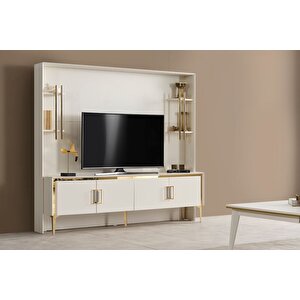 Solly Gold Fonlu Tv Ünitesi