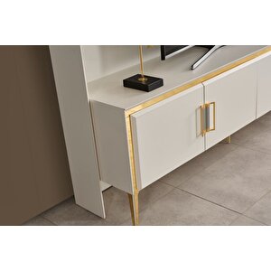 Solly Gold Fonlu Tv Ünitesi