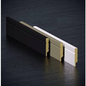 Süpürgelik / 8 Cm / Pvc Beyaz / 280 Cm Uzunluk / 12'li Paket / 1. Kalite Mdf