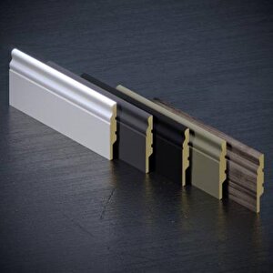 Süpürgelik / 10 Cm / Pvc Beyaz / 280 Cm Uzunluk / 10'lu Paket / 1. Kalite Mdf