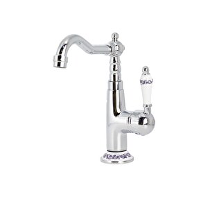 Porselenli̇ Lavabo Bataryasi - Krom