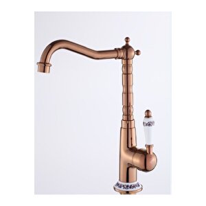 Porselenli̇ Çanak Lavabo Bataryasi - Rose Gold