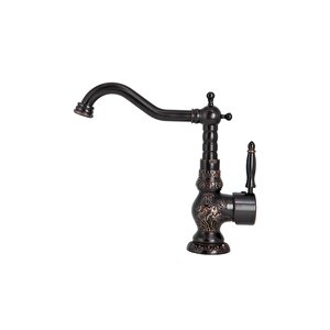 Rusti̇k Desenli̇ Lavabo Bataryasi - Si̇yah