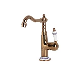 Porselenli̇ Lavabo Bataryasi - Rose Gold