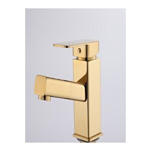 Kare Spi̇ralli̇ Lavabo Bataryasi - Gold