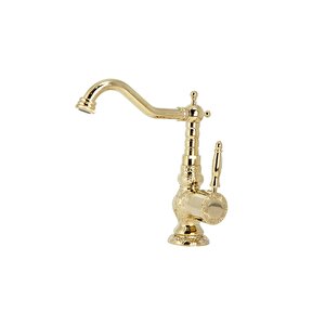 Rusti̇k Desenli̇ Lavabo Bataryasi - Gold