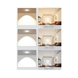 4w (45w) Led Spot Ampul Sarı 3000k - Gu10 Duy Avize Çanak Lamba