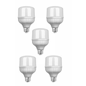 36w (182w) Jumbo Torch Led Ampul Sarı (5 Adet) Pazar Esnaf Ampulu