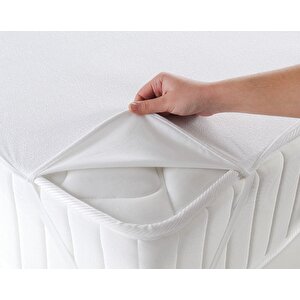 Maki Home 120x200 Cm Köşelerden Lastikli Tek Kişilik Sıvı Geçirmez Yatak Koruyucu Alez