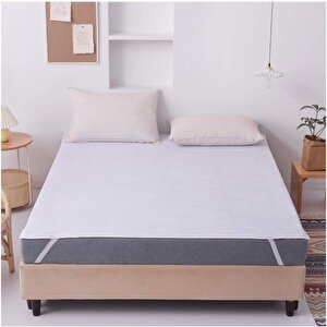 Maki Home 120x200 Cm Köşelerden Lastikli Tek Kişilik Sıvı Geçirmez Yatak Koruyucu Alez