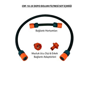 Car Fil Kamp, Karavan & Tekne Tipi Kötü Koku, Renk Ve Tat Düzenleyici Deposu Dolum Filtresi