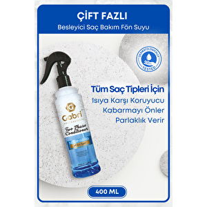 Çift Fazlı Saç Bakım Fön Suyu 400 Ml - Saç Dökülmesi Önleyici, Besleyici, Koruyucu Etki