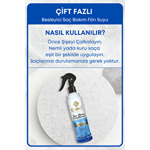 Çift Fazlı Saç Bakım Fön Suyu 400 Ml - Saç Dökülmesi Önleyici, Besleyici, Koruyucu Etki