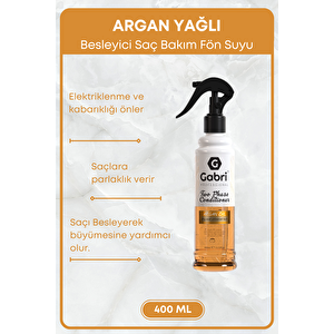Argan Yağlı Besleyici Onarıcı Saç Bakım Spreyi 400 Ml